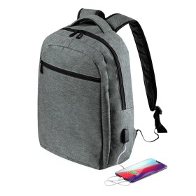 Mochila para portátil conexión usb con logo