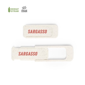 Tapa Webcam en Caña de Trigo publicitaria