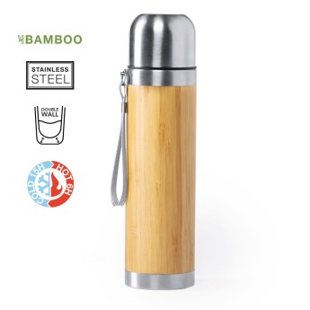 Termo exclusivo de bambú publicitario