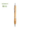 Bolígrafos con empuñadura de bambú