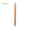 Bolígrafos con cuerpo de bambú
