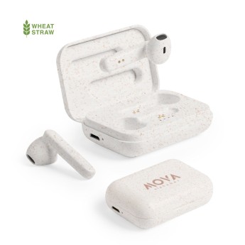 Auriculares intraurales en Caña de Trigo publicitario