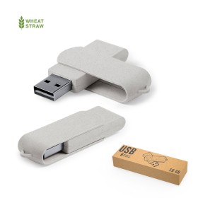 Memoria USB Ecológicas en Caña de trigo para merchandising