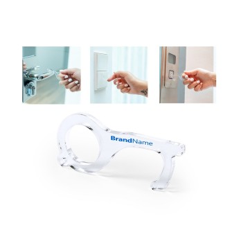 Llavero higiénico anticontacto personalizado para merchandising