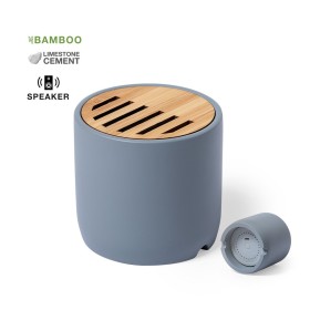 Altavoz Bluetooth en bambú y cemento de piedra personalizado