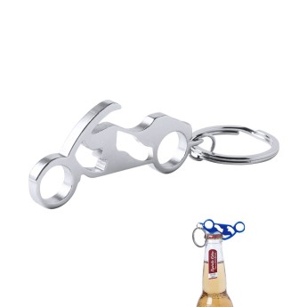 Llavero Abridor bicicleta con logo