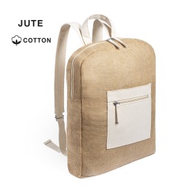 Mochila en Yute/ Algodón publicitario