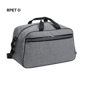 Bolsos de RPET efecto melange con logo