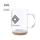 Taza en corcho natural con logo