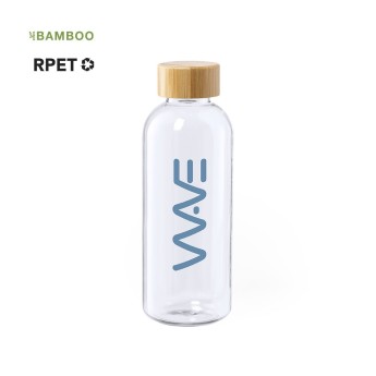 Bidón de bambú y RPET personalizado