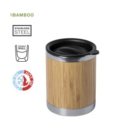 Vaso Bambú / Acero Inox personalizado