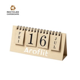 Calendario perpetuo papel reciclado para merchandising
