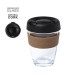 Vaso con exterior en corcho natural promocional