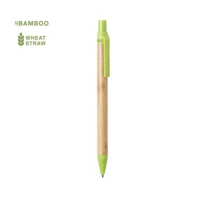 Bolígrafo de línea nature bambú personalizado