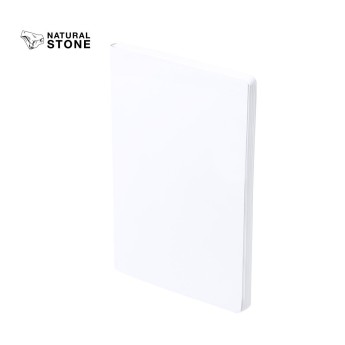 Libreta 60 hojas extractos de piedra publicitaria