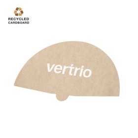 Abanicos de cartón reciclado de 430g/m² publicitario