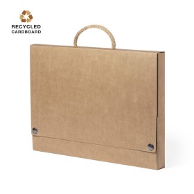 Portadocumentos cartón reciclado de 530g/m² personalizado