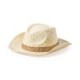 Cinta sombrero corcho natural con logo
