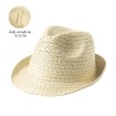 Sombrero acabado natural
