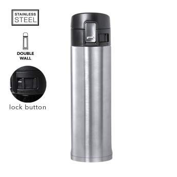 Termo en acero inox con doble pared barato