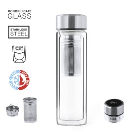 Termo con medidor de temperatura táctil promocional