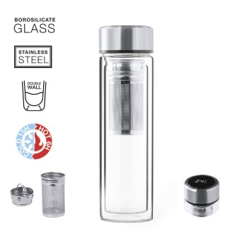 Termo con medidor de temperatura táctil promocional