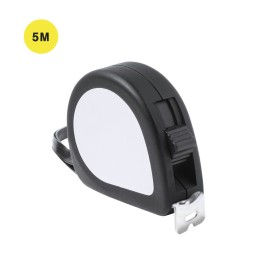 Metro de 5m clip y hoja metálica personalizado