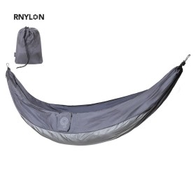Hamaca de nylon reciclado 270x140cm con logo