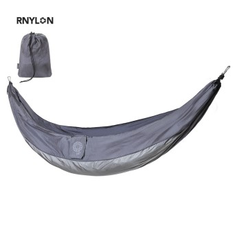Hamaca de nylon reciclado 270x140cm con logo