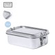 Fiambrera de acero inox 750ml personalizada