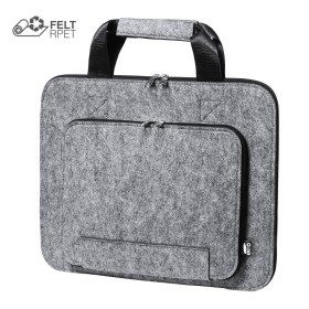 Portadocumentos de fieltro RPET reciclado con logo