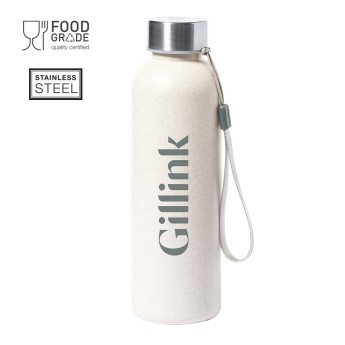 Bidones de acero inox 600 ml personalizado
