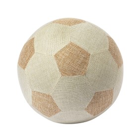 Balón de fútbol de diseño retro publicitario