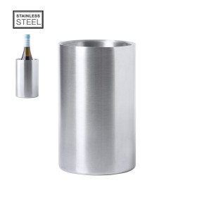 Enfriador de botellas en acero publicitario