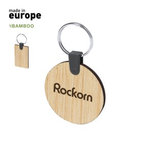 Llaveros circular y rectangular personalizado