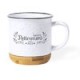 Taza de 330ml diseño vintage con logo