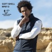 Chaleco soft shell y elastano