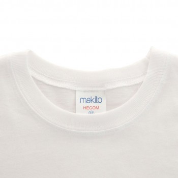Camiseta Niño Blanca para merchandising
