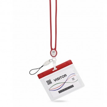 Lanyard con mosquetón para merchandising