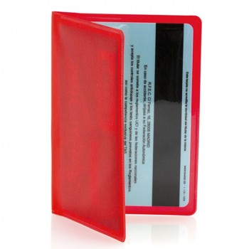 Tarjetero 2 compartimientos económico