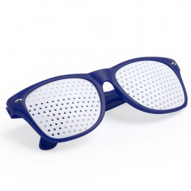 Gafas letas perforadas publicitaria
