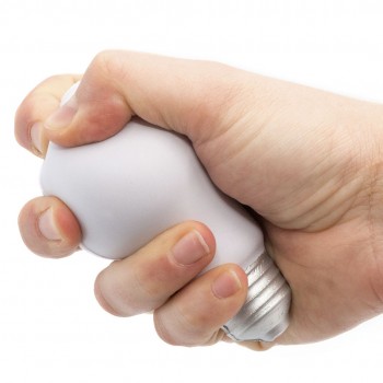 Antiestrés figura bombilla para merchandising