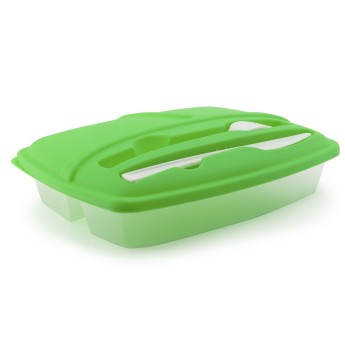 Fiambrera Translucida publicitaria