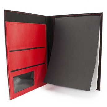 Carpeta polipiel bloc 50 hojas publicitario