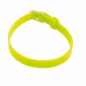 Pulseras fluorescente ajustables promocional
