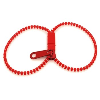 Pulsera cremallera personalizada