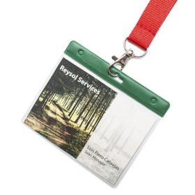 Identificador troquelado en PVC promocional