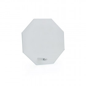 Placa trofeo octagonal publicitaria