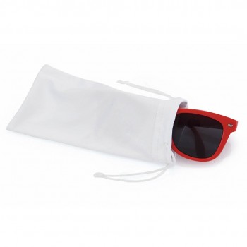 Funda gafas blanca publicitario