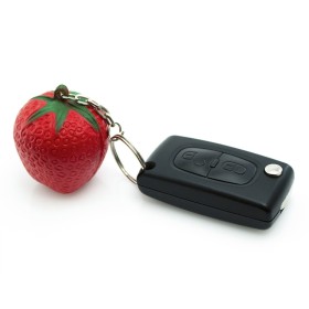 Llavero antiestres frutal para merchandising